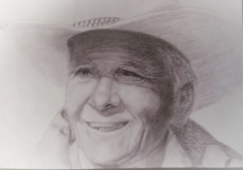 commissioned for Piper family   Carl Piper...bullrider