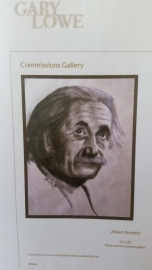einstein    original graphite  not for sale