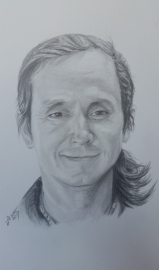commissioned portrait for Ernie Wilson