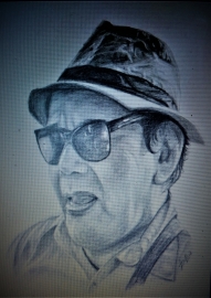 commissioned portrait for Rodriguez family         Luis Rodriguez
