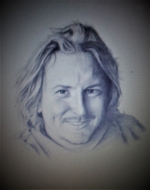 commissiioned portrait for Mark Gill
