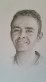 commissioned portrait for Mike Morehouse